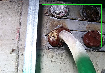 防火泥堵封脱落