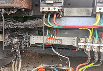 变压器端子过热