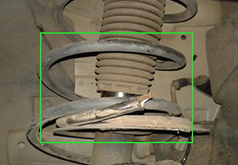 减振器钢簧断裂